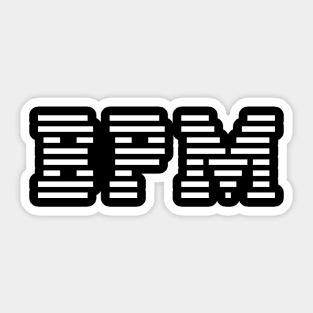 BPM Sticker